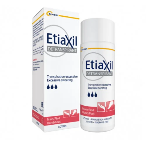 déodorant Pieds ETIAXIL DETRANSPIRANT LOTION PIED ET MAIN 100ML ParapharmacieTunisie.tn