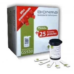 BIONIME BANDELETTES PACK 75+25